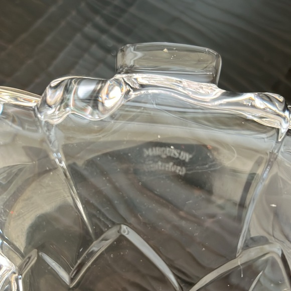 Clear Glass Christmas Tree Holiday Dish - Picture 2 of 2